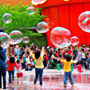 מתקן Elmo's Bubble Bubble ביוניברסל יפן