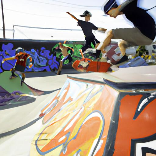 מתקן Elmo's Go-Go Skateboard ביוניברסל יפן