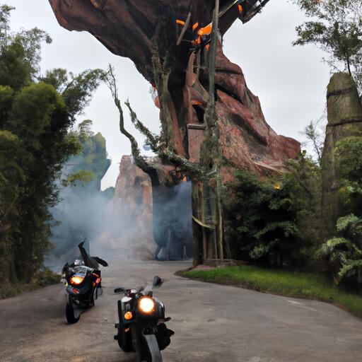 מתקן Hagrid’s Magical Creatures Motorbike Adventure בפארק איי ההרפתקאות של יוניברסל אורלנדו