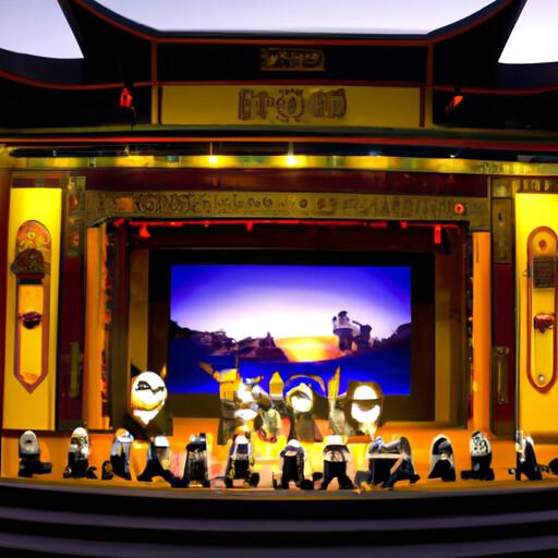 קונג פו פנדה - מתקן ביוניברסל לוס אנג'לס (DreamWorks Theatre Featuring Kung Fu Panda)
