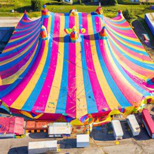 מתקן Big Bird's Big Top Circus ביוניברסל יפן