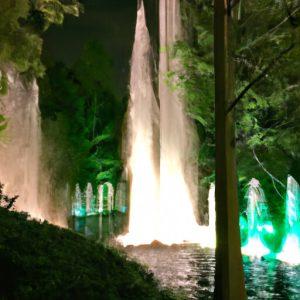 אטרקציה ביוניברסל יפן: Water Garden