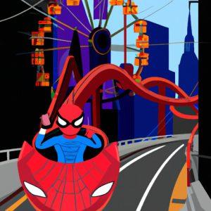 The Amazing Adventures of Spider-Man 4K3D - The Ride האטרקציה הכי מפורסמת של יוניברסל יפן