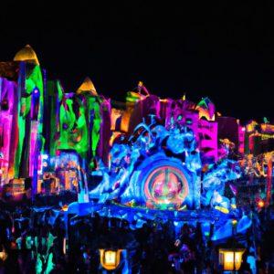 מופע מצעד הסיום ביוניברסל יפן: Universal Spectacle Night Parade: The Best of Hollywood