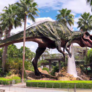 מתקן Jurassic Park Dinosaur Meet & Greet ביוניברסל יפן - מפגש עם דינוזאורים